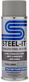 Steel-It 1002D Polyurethane Aerosol Steel Gray - Durable Industrial