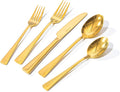 KINGSTONE Silverware Set for 12, 60-Piece 18/10 Stainless Steel