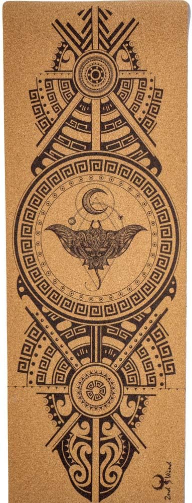 Stingray Cork Yoga Mat - Eco-Friendly & Non-Slip