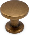 30 Pack Cabinet Knobs Antique Brass Zinc Alloy - Durable Decorative