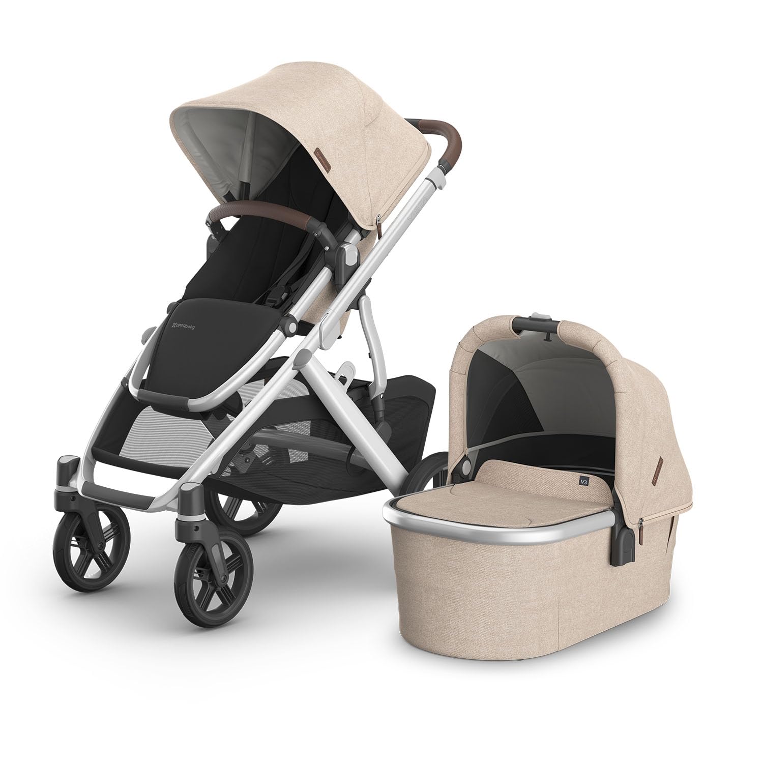 UPPAbaby Vista V3 Stroller and Bassinet System for Families