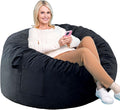 Bean Bag Chairs Memory Foam Stuffing Velvet Lazy Sofa - Cozy Support