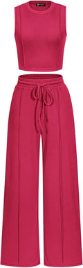 PRETTYGARDEN Women's Summer 2 Piece Loungewear Set - Casual Cozy Fit
