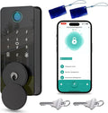 Keyless Entry Door Lock Smart Deadbolt with Fingerprint - Fast Access
