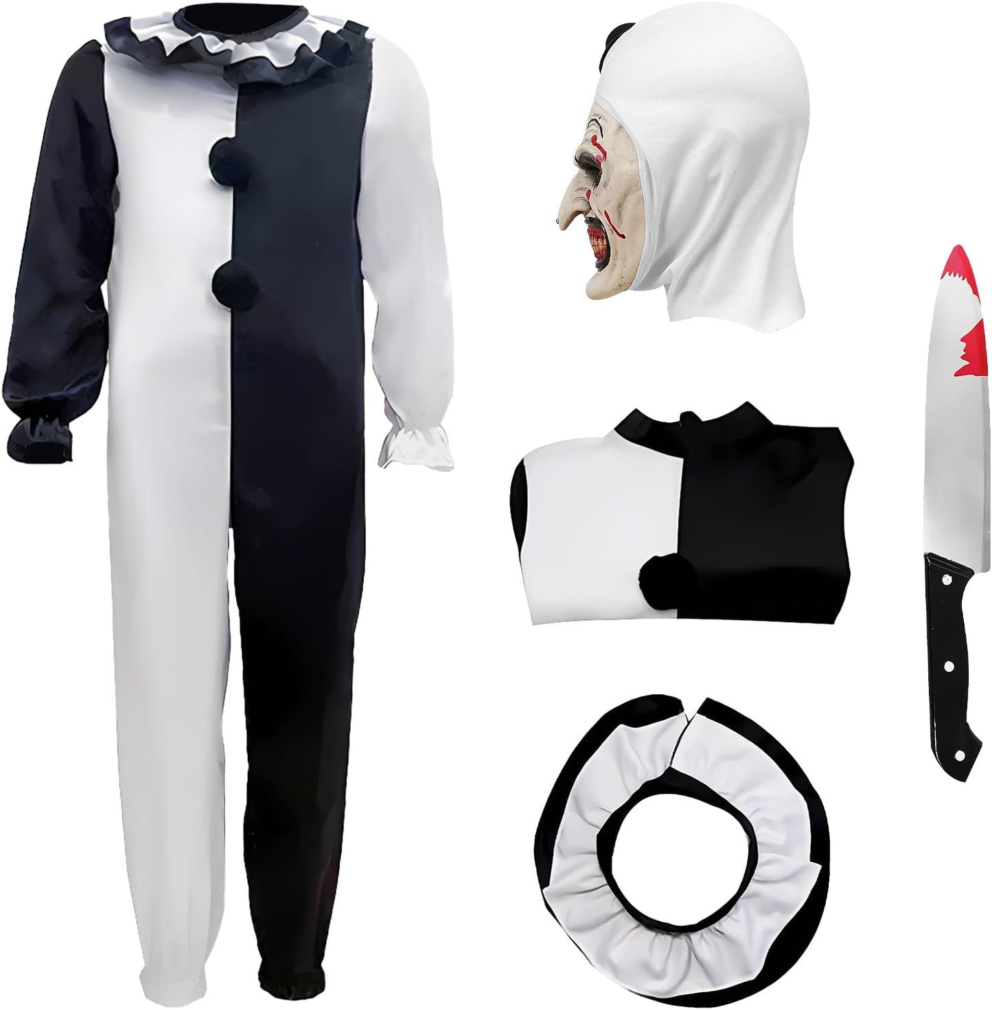 Art the Clown Horror Costume for Kids - Scary Clown Outfit