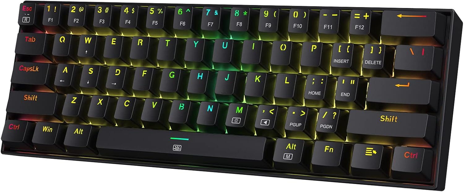 Redragon K630 Dragonborn 60% Wired RGB Gaming Keyboard Review