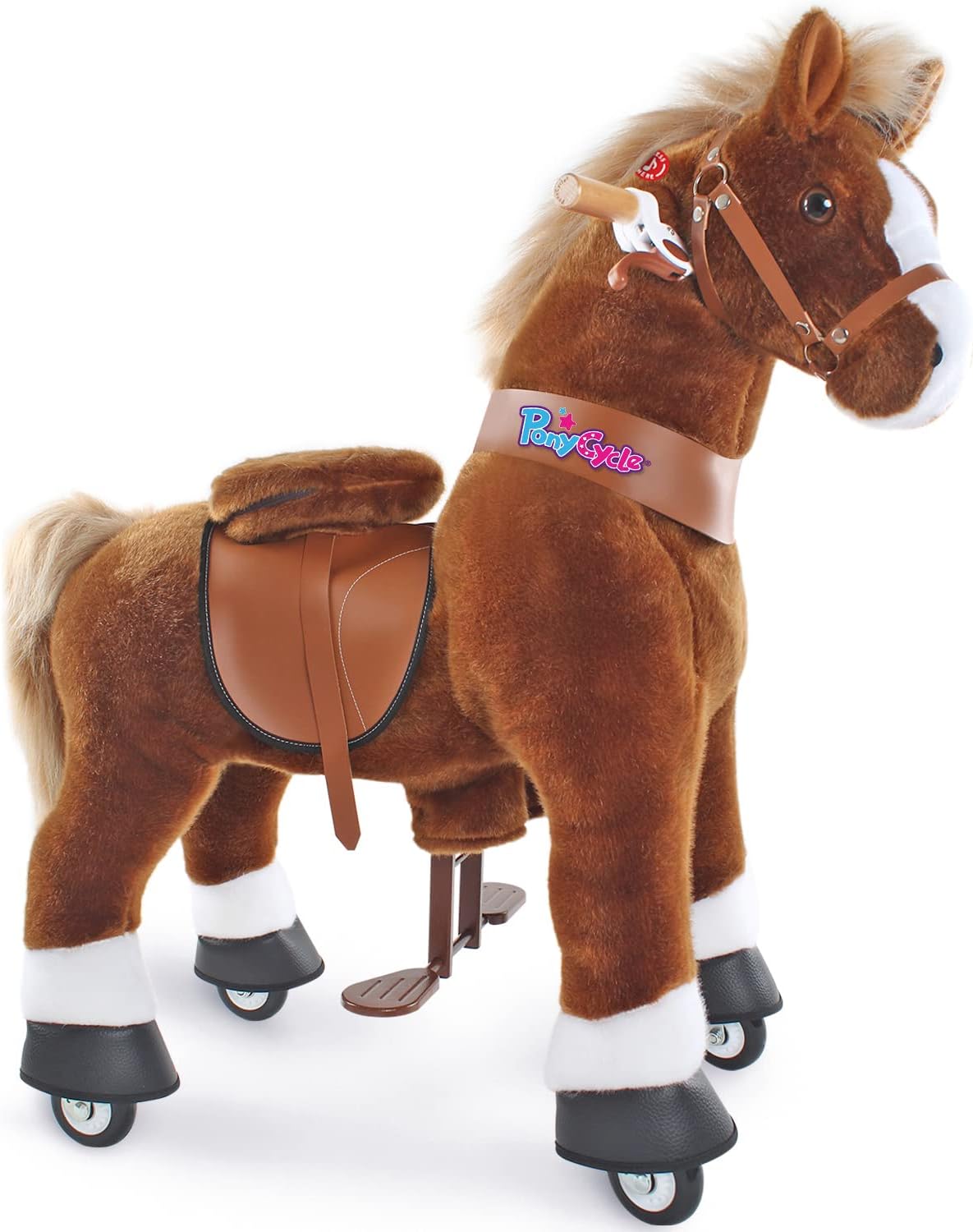 PonyCycle Kids Ride on Horse for Fun and Exercise Indoors Outdoors