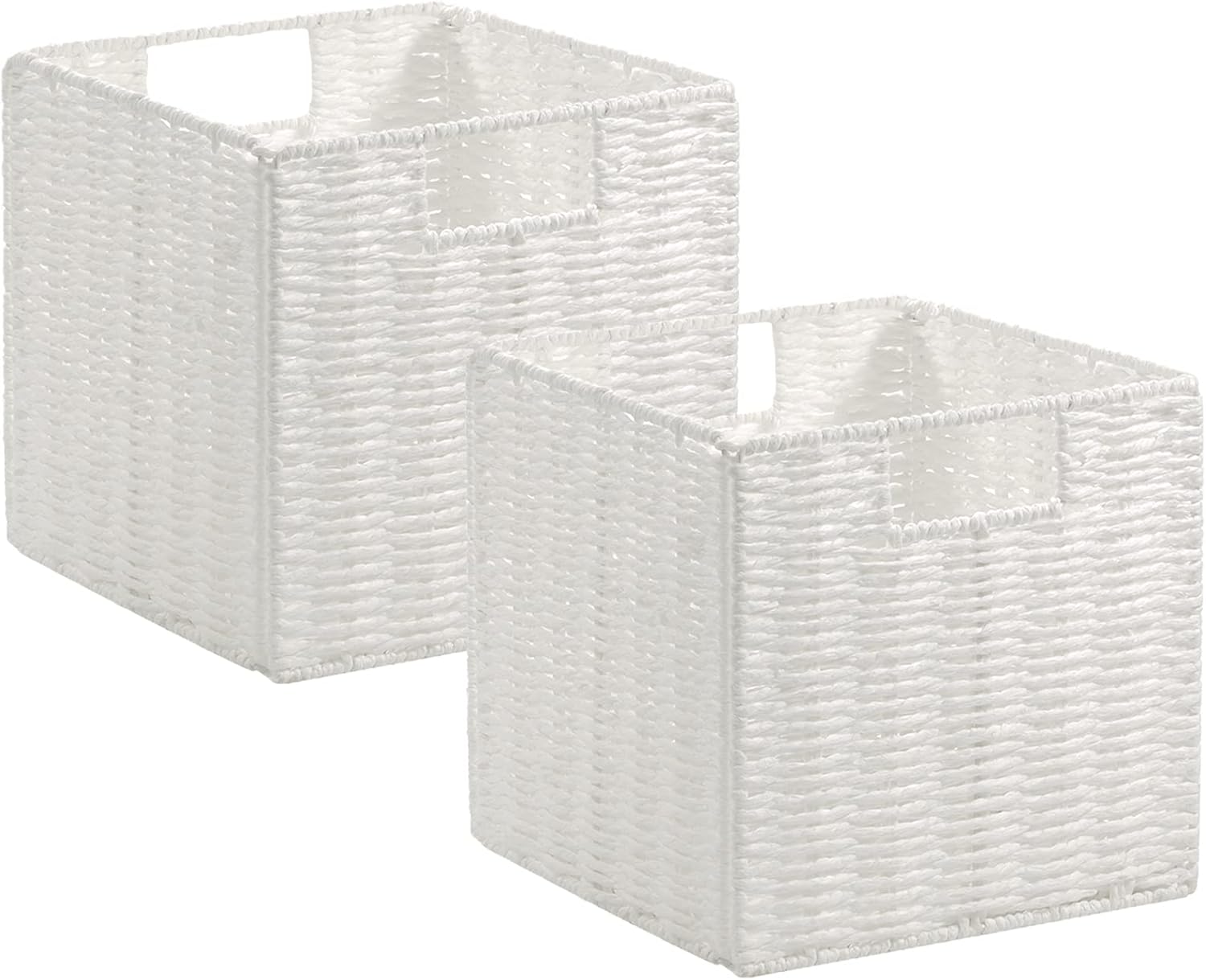 Vagusicc Wicker Storage Basket Set for Organizing and Decor