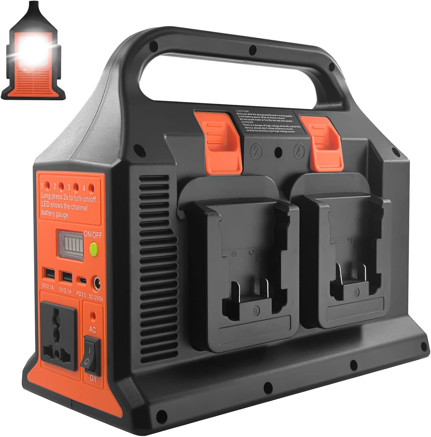 Portable Power Inverter 300W: Convert DC to AC Anywhere!