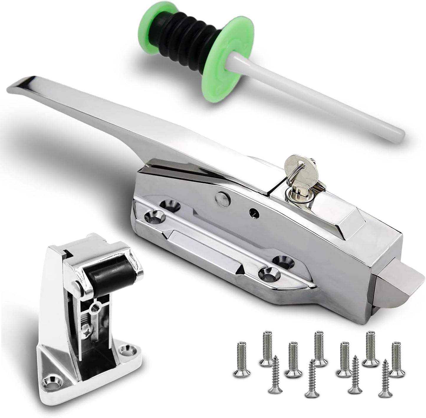 Walk in Cooler Door Handle and Closer Latch Kit for Safety