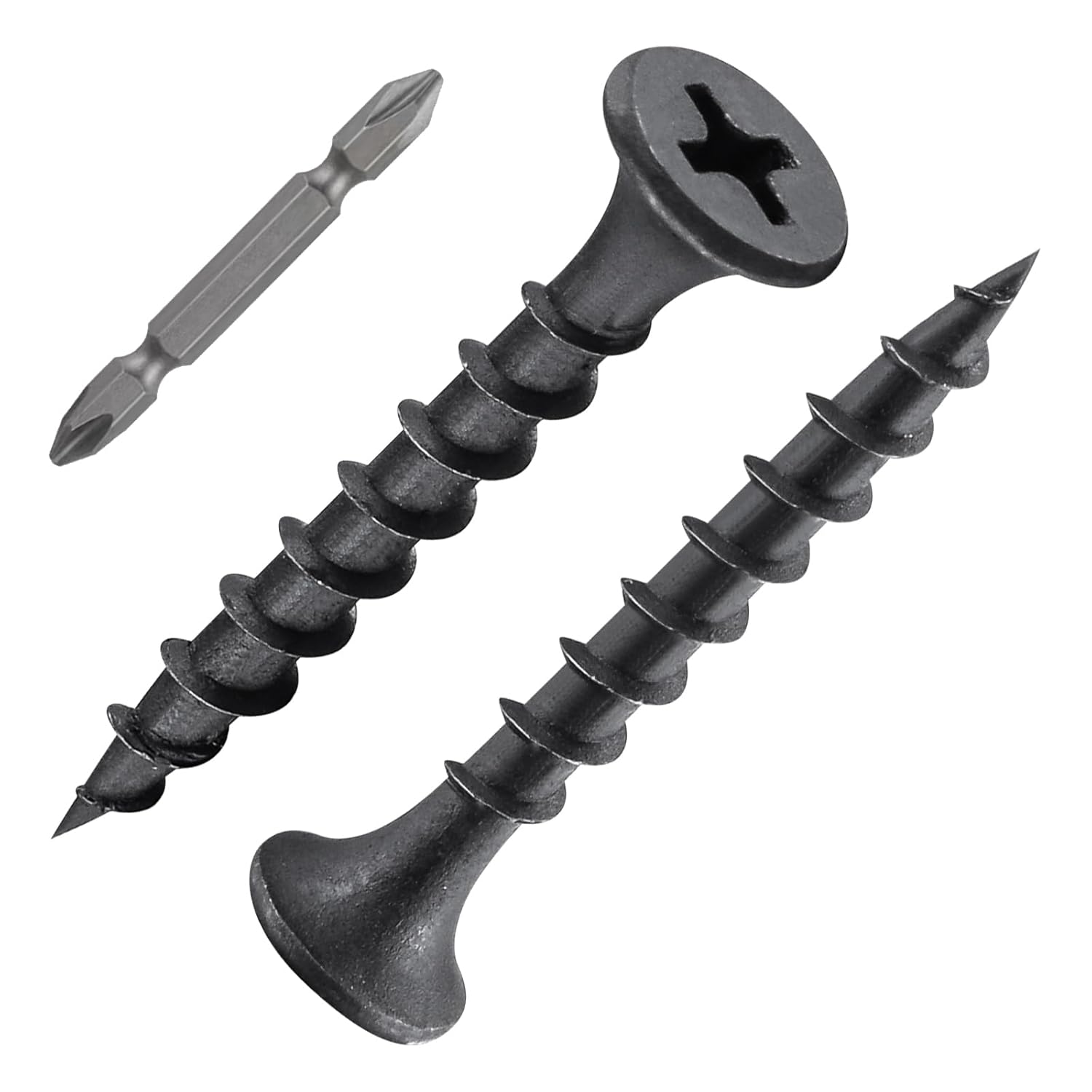 Black Fastener Drywall Screws for Wood and Slate Projects