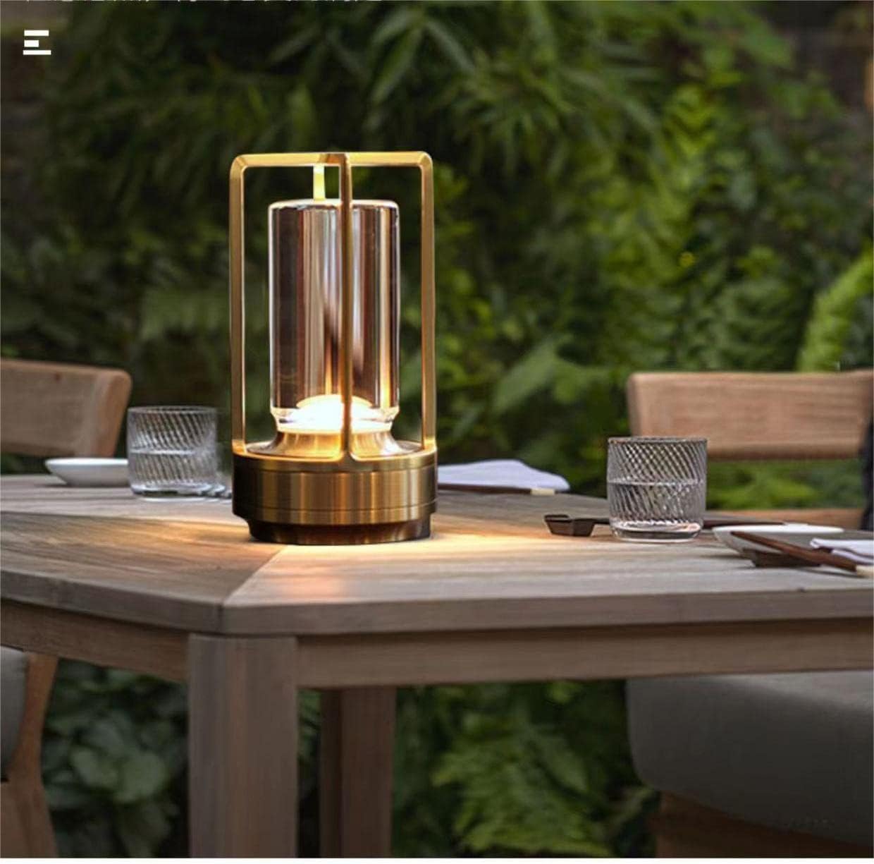 Dimmable Cordless LED Table Lamp - Portable Illumination