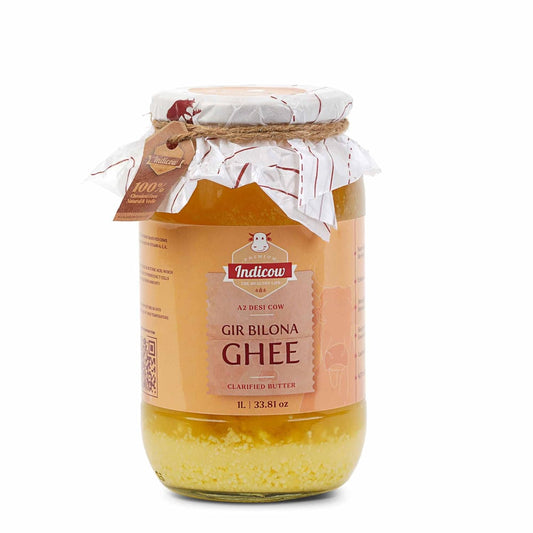 A2 Desi Cow Ghee from Grass Fed Cows - Pure and Natural