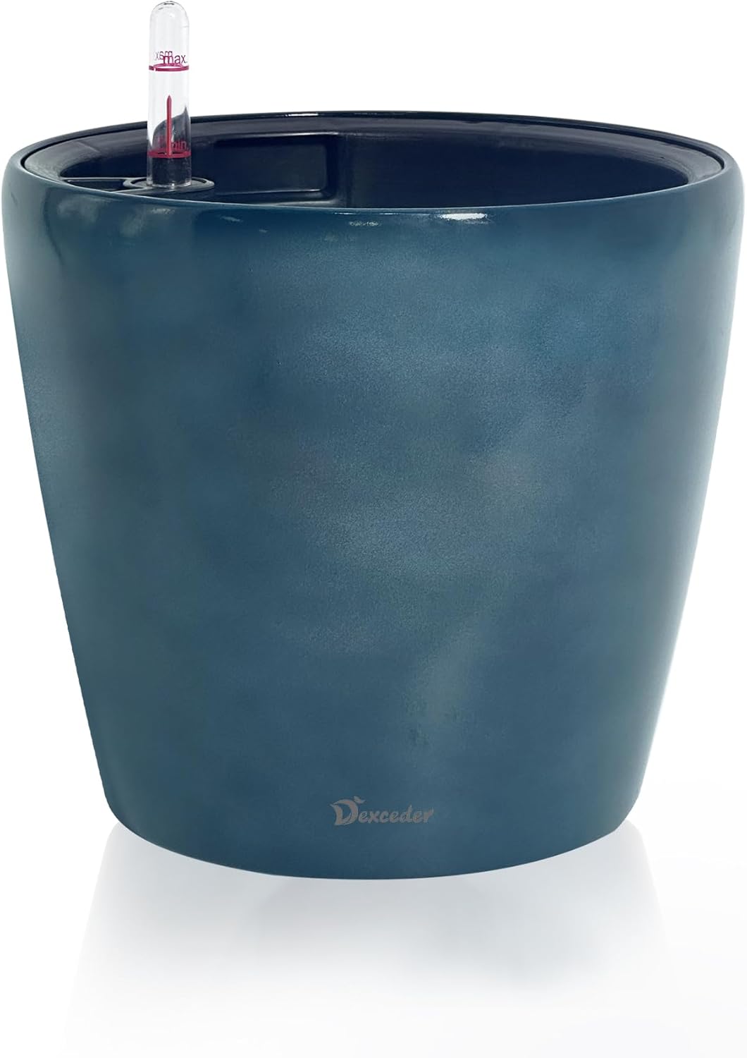 Dexceder Self Watering Planter 9x8 Inches for Indoor Outdoor Use