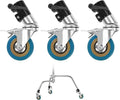 Selens Heavy Duty C Stand Swivel Casters for Photography Studio