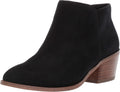 Women's Cuban Heel Ankle Boots - Padded Memory Foam Comfort