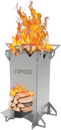 FITHIKE Portable Rocket Stove - Efficient Outdoor Cooking
