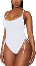 Viottiset Ruched High Cut One Piece Swimsuit - Tummy Control
