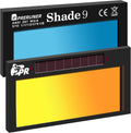 Gold Shade 2x4 Auto Darkening Welding Lens with Cool Blue Tech