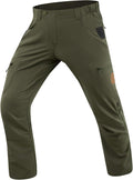 BASSDASH Mens Lightweight Hunting Pants 4-Way Stretch - Breathable Two