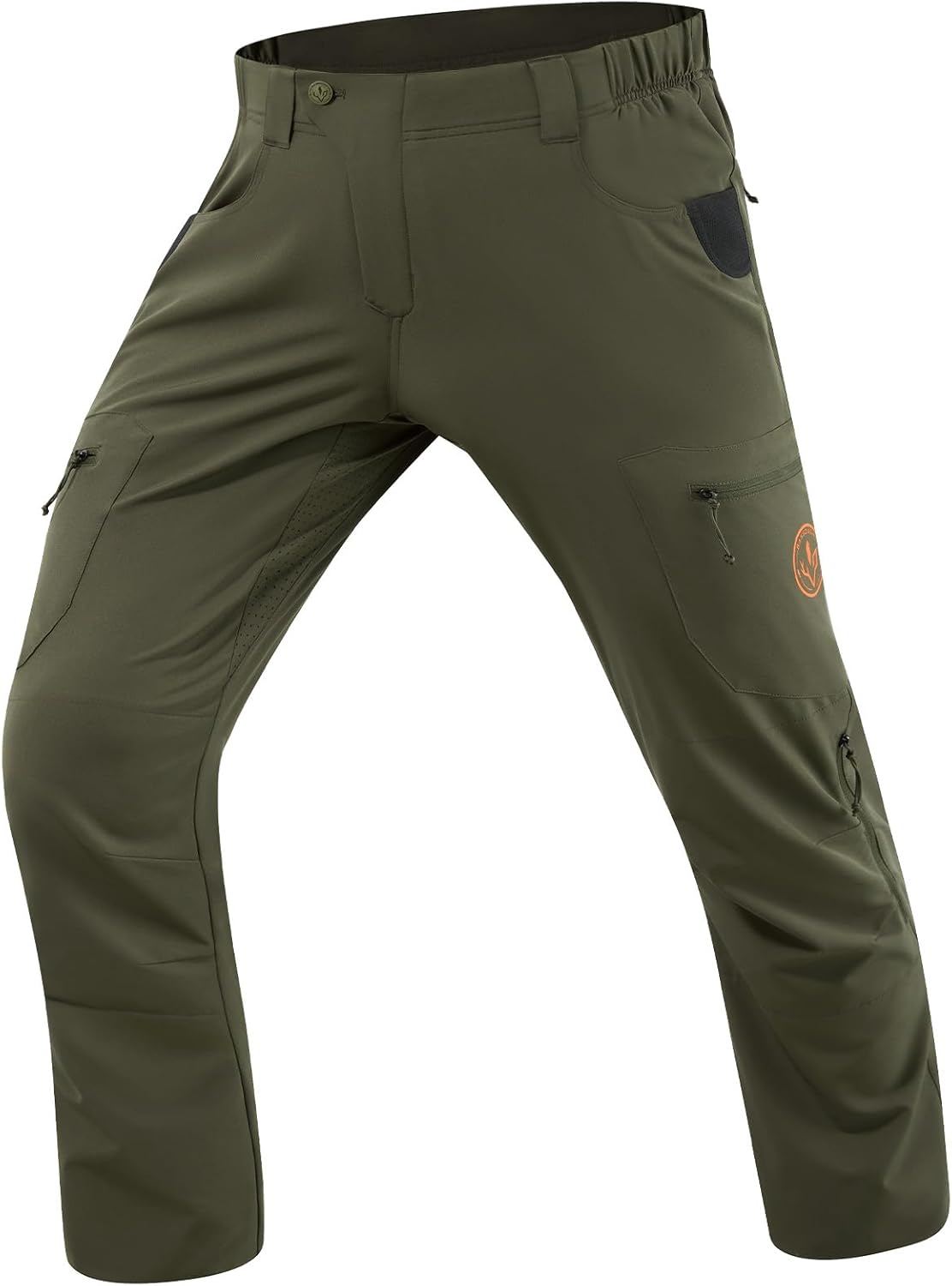 BASSDASH Mens Lightweight Hunting Pants for Spring and Summer
