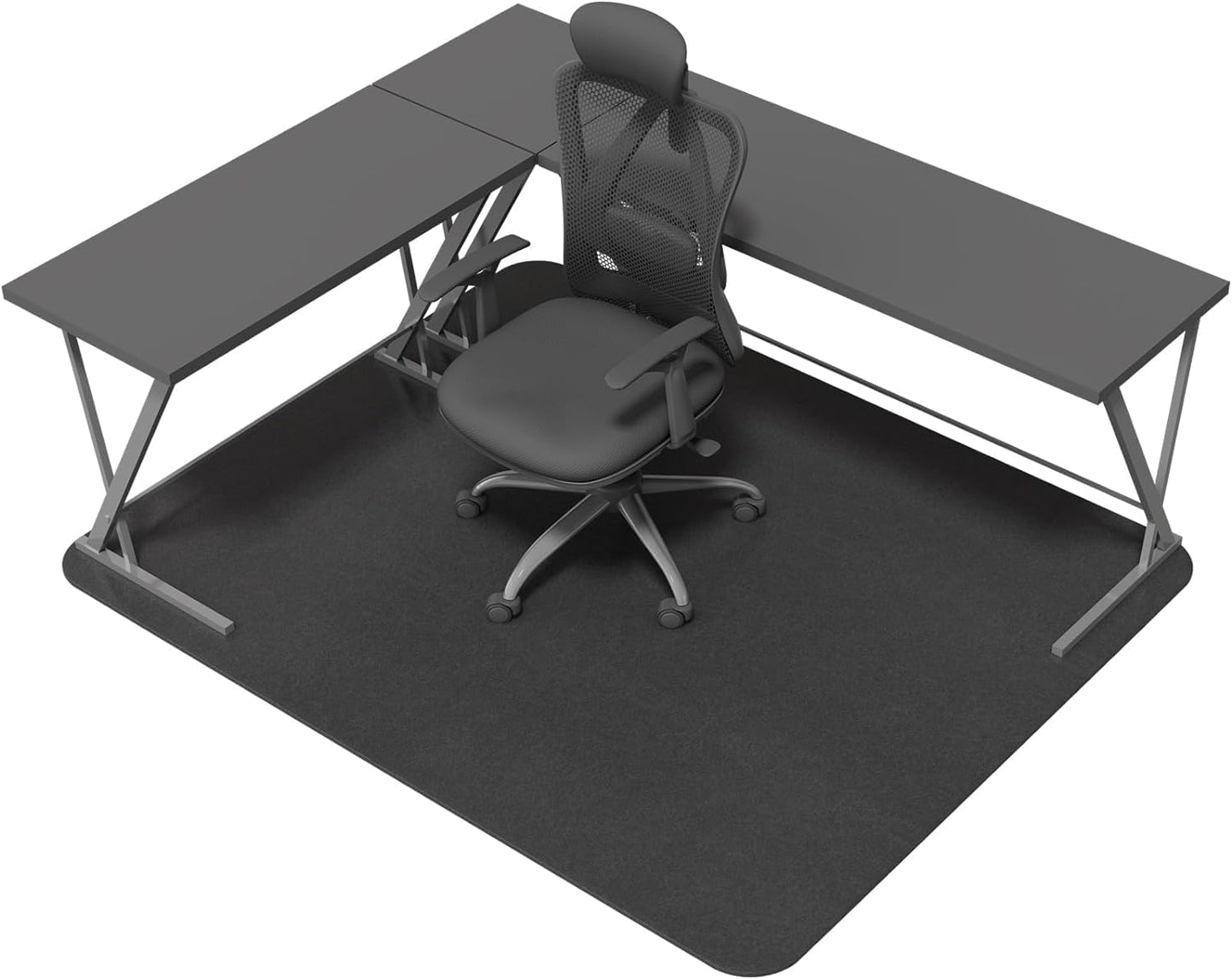 NYFITY Hardwood Floor Chair Mat 36x48 - Slip Resistant