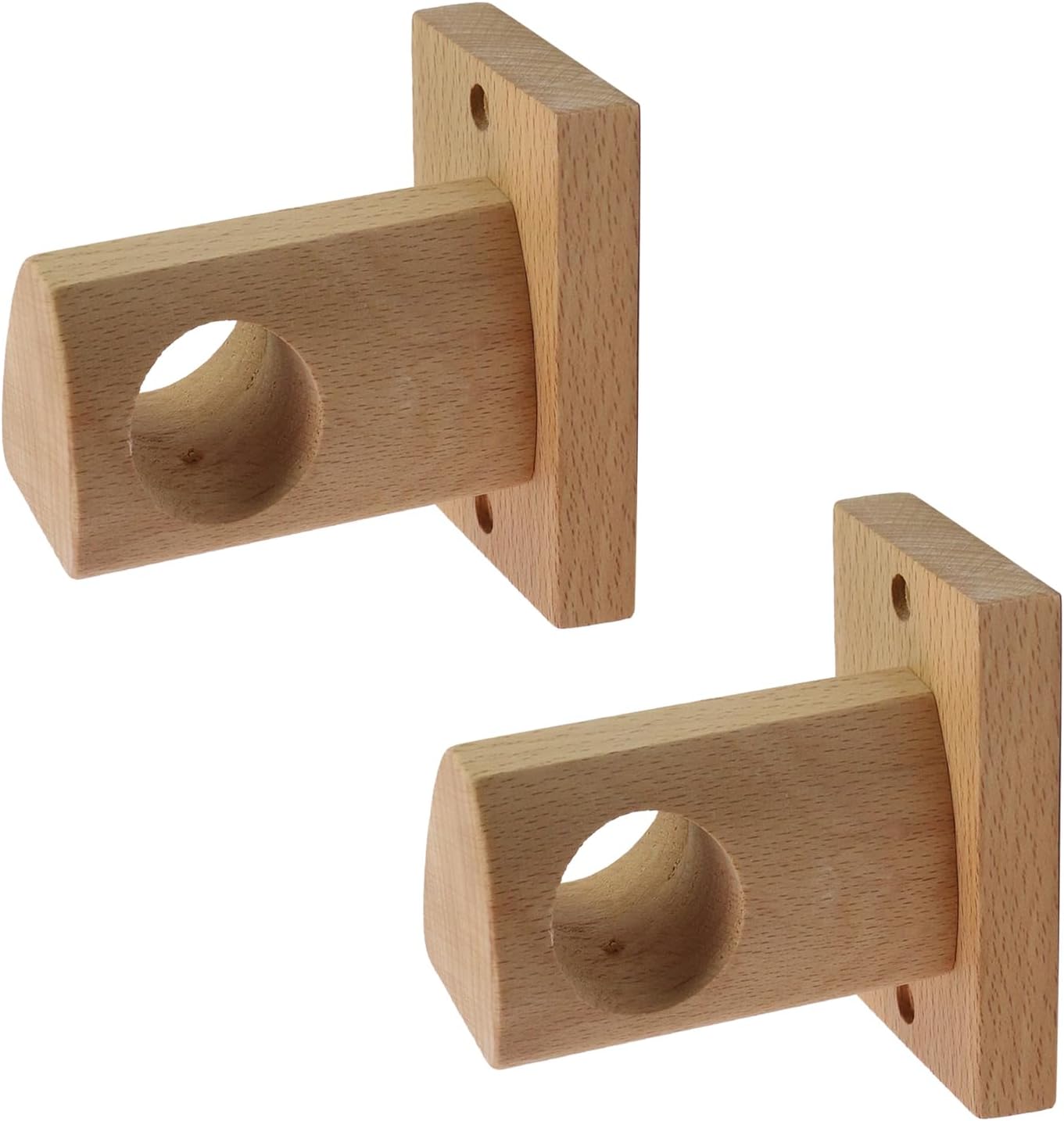 Securely Hang Curtains with KUMGROT Rod Brackets