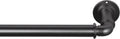 Industrial Room Darkening 1 1/8 in Curtain Rod Set - Graphite