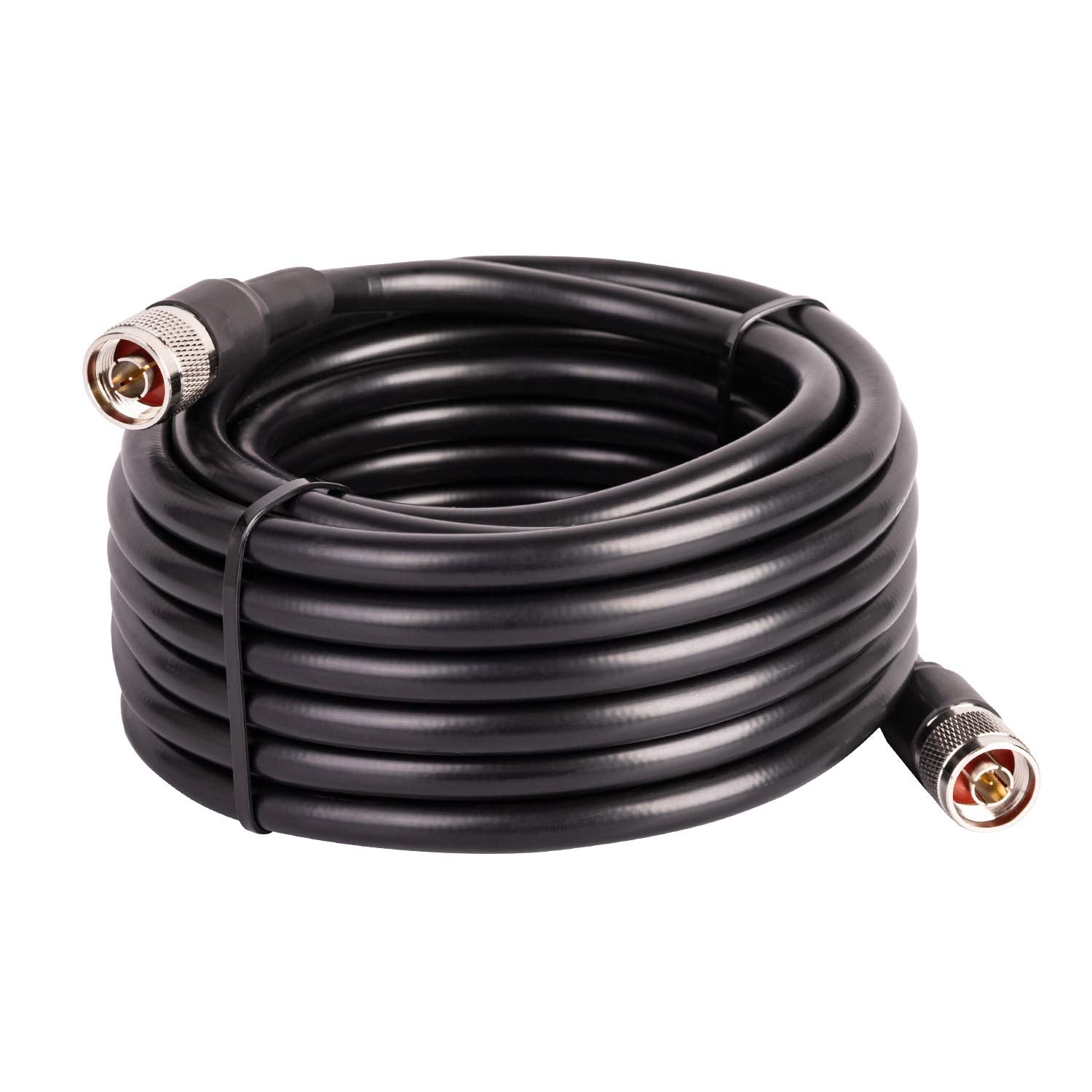 50ft KMR400 Coax Extension Cable for Low Loss Signal Transfer