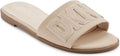 DKNY Willow Flat Slide Sandal with Logo - Everyday (Style XLDX)