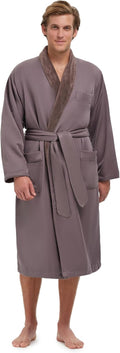 Plush Lined Microfiber Bath Robe for Women or Men - Spa Soft Luxury