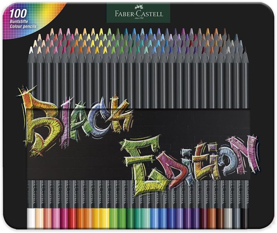 Faber-Castell Black Edition Colored Pencils for Vibrant Art
