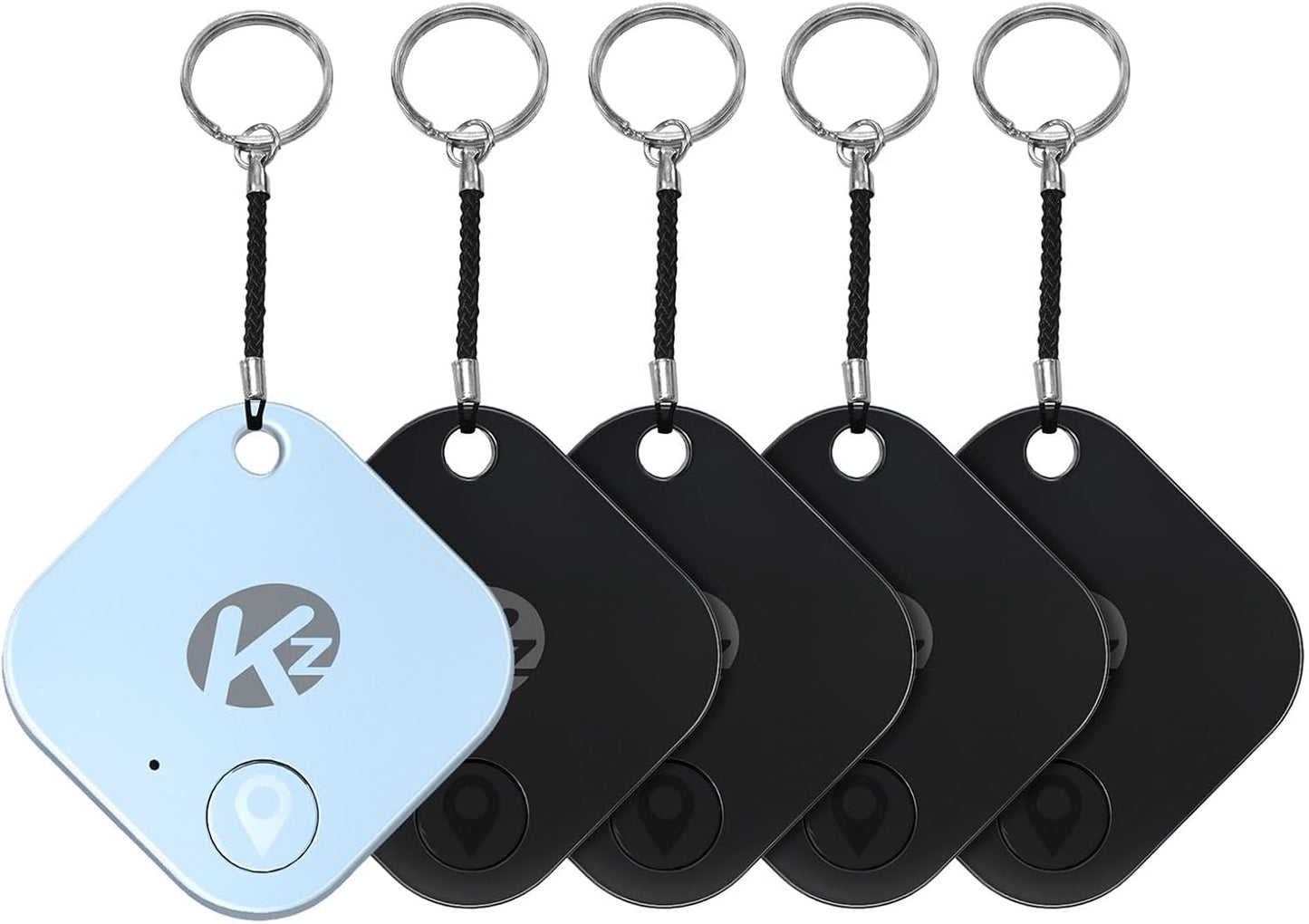 5 Pack Bluetooth Air Tags, Find Nearby, Loud Ring