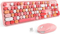 MOFII Wireless Keyboard and Mouse Combo - Colorful Full Size