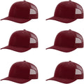 Richardson 112 Classic Six-Panel Adjustable Snapback Trucker Cap fit