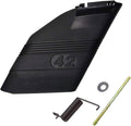 Replacement Deflector Shield for 42in Mower Deck - Mounting Kit