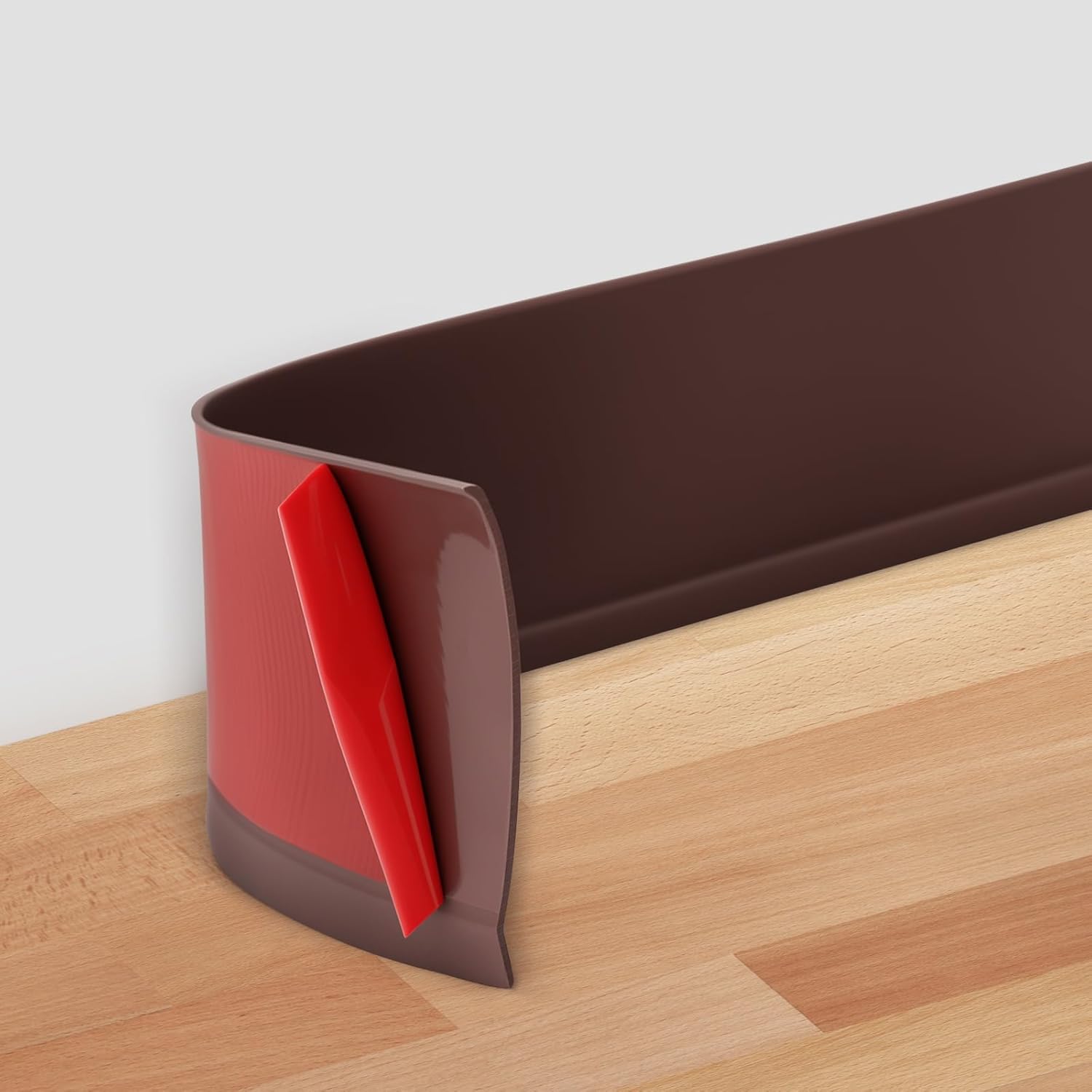Flexible Baseboard Molding Trim 4in x 60 ft for Home Decor