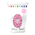 M&MS WORLD Peanut Pink Chocolate Candy - 2lbs Resealable Pack