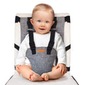 Compact Travel High Chair - Portable Harness Seat for Babies