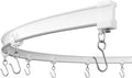 KXLife Flexible Bendable Ceiling Curtain Track 16 ft - Quiet, Strong