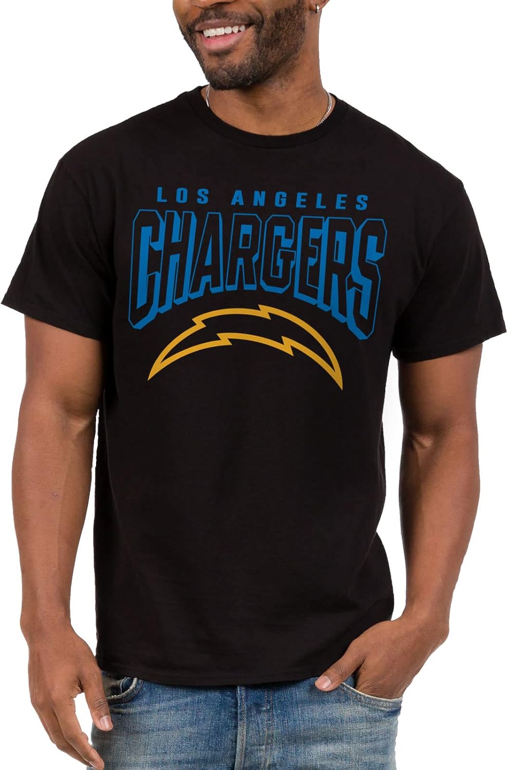 Unisex Adult Bold Logo Short Sleeve T-Shirt for Giants Fans