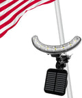 Flag Pole Light Outdoor Solar Flagpole Light with Adjustable Mount