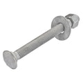 3/8 in x 4-1/2 in Carriage Bolt Kit (50 Pack) - Hot Dip Galvanized