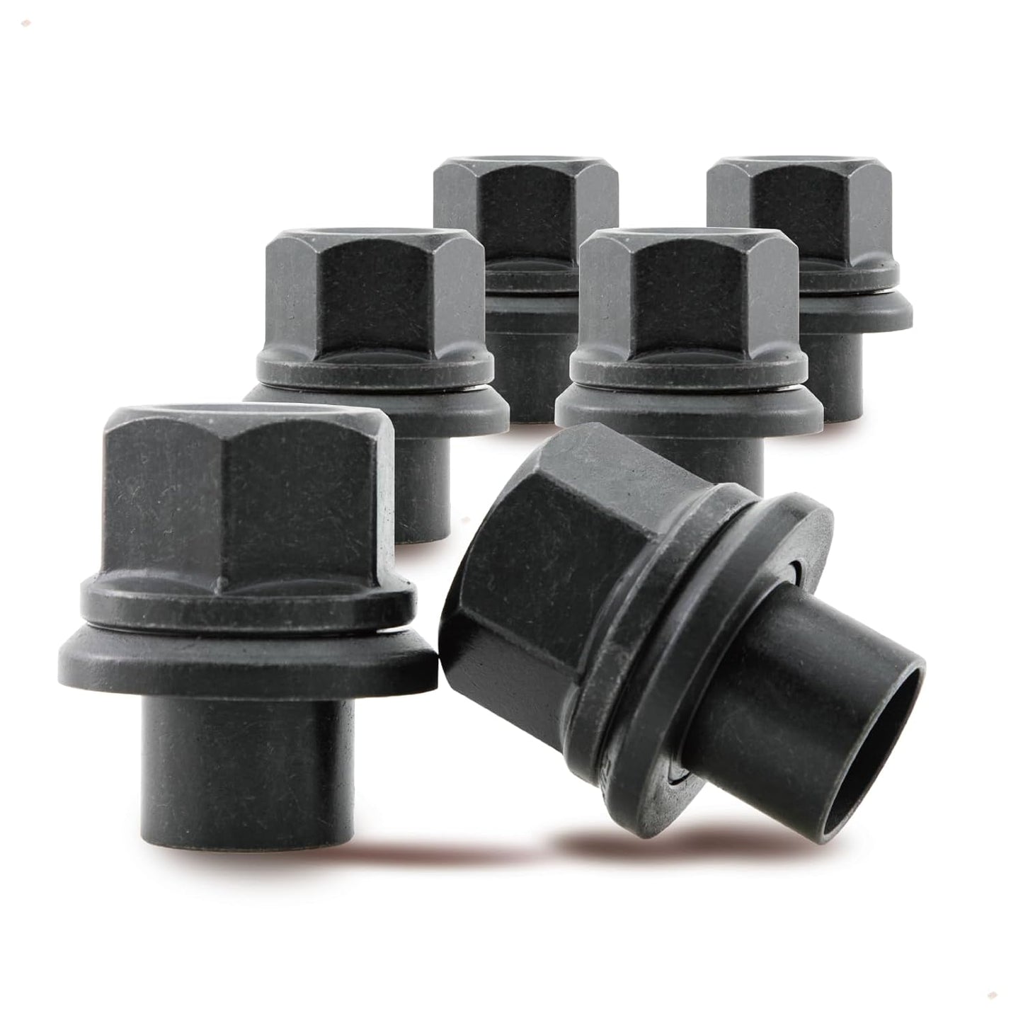 Two-Piece Sleeve Flanged Wheel Nuts for Heavy Duty Trucks