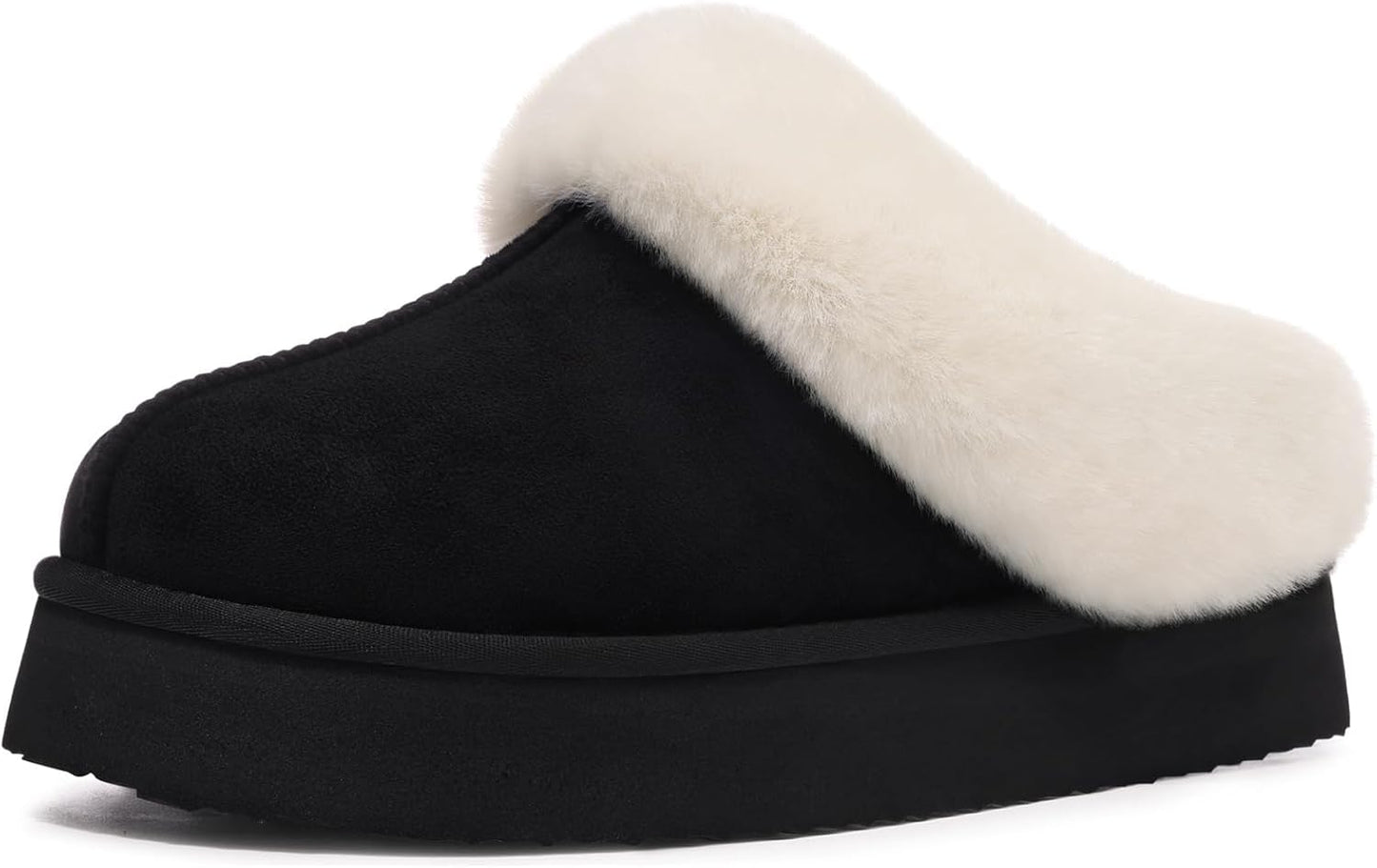 Comfy Winter House Shoes with Memory Foam for Women