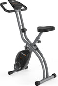 Exercise Bike Foldable Magnetic Upright Recumbent Bike - Compact Home