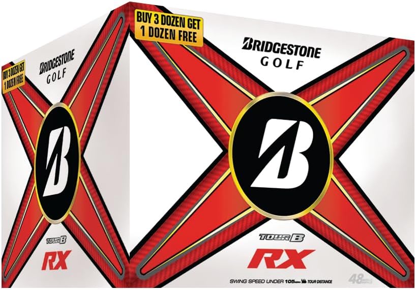 Bridgestone Golf Tour B RX Golf Balls for Enhanced Performance