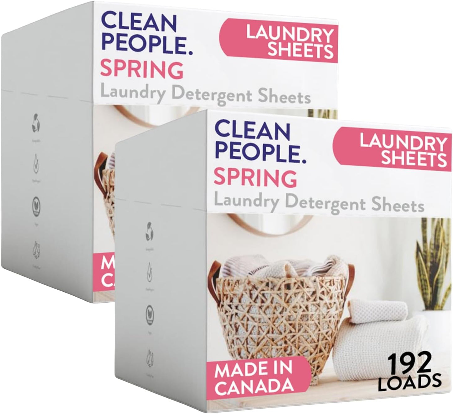 Clean People Laundry Detergent Sheets for All Machines 384 Count