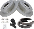 TRQ Brake Pad and Rotor Replacement Kit for Buick LaCrosse and Impala