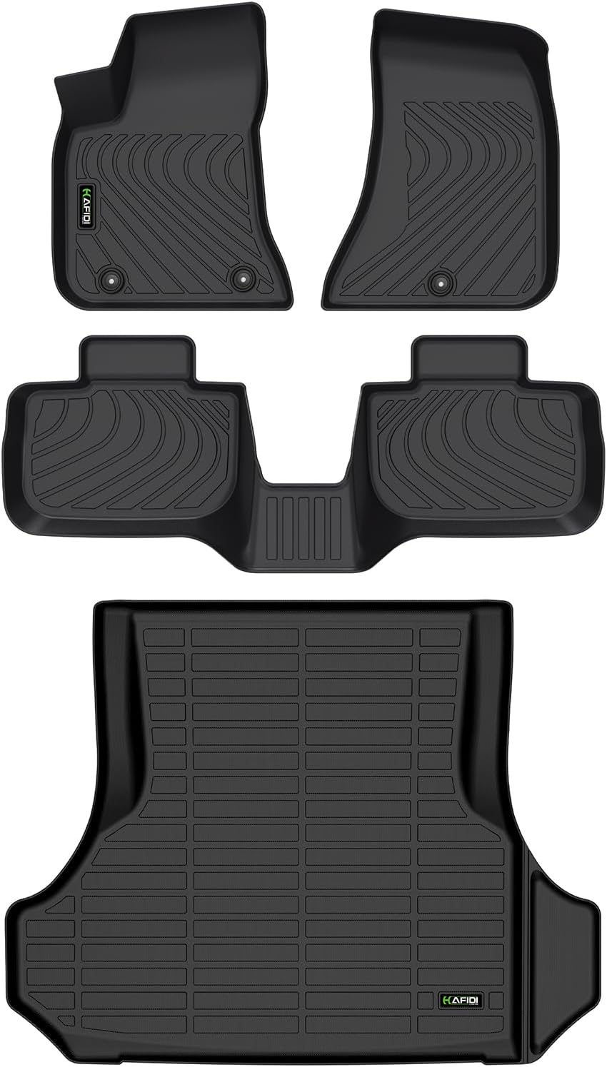 All Weather Car Floor Mats & Cargo Liner for Dodge Charger RWD